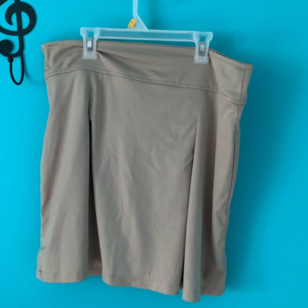Khaki skirt